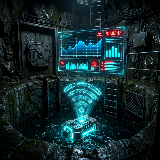 Controllo livello pozzo IoT